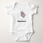 Hippotenuse Funny Wiskunde Romper (Voorkant)