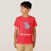 Hippotenuse Funny Wiskunde T-shirt (Voorkant volledig)