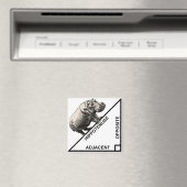 Hippotenuse Hypotenuse Funny Wiskunde Geometry Mag Magneet (Insitu (Vaatwasser))