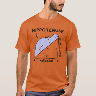 Hippotenuze retro t-shirt