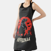 Hippozilla Spooky Moo Deng Baby Dwergnijlpaard Schort (Insitu)