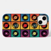 Hippy 60s Boho Peace Sign Case-Mate iPhone Case (Achterkant (horizontaal))