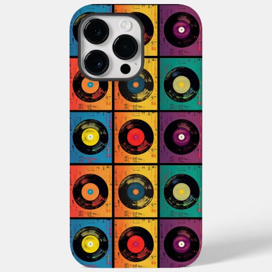Hippy 60s Boho Peace Sign Case-Mate iPhone Case (Achterkant)