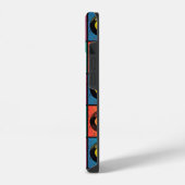 Hippy 60s Boho Peace Sign iPhone Hoesje (Linkerkant)