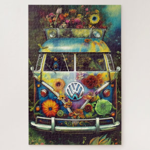 Hippy Bus Jigzaag Puzzle Legpuzzel