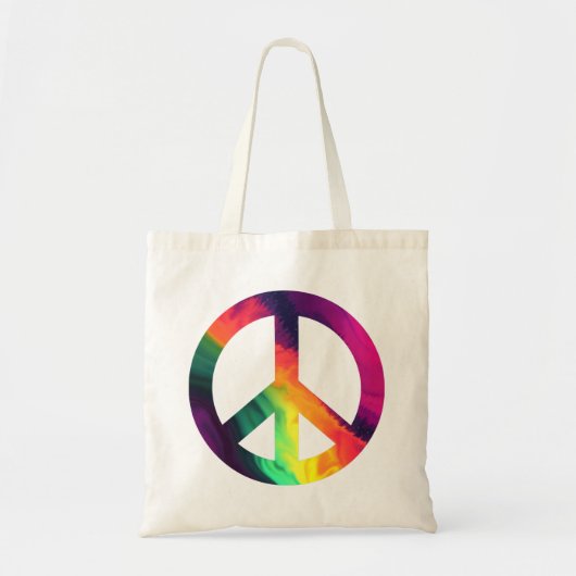 Hippy-Canvas tas voor vredesbord (Voorkant)