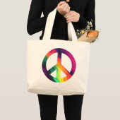 Hippy-Canvas tas voor vredesbord (Voorkant (product))