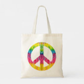 Hippy-Canvas tas voor vredesbord (Achterkant)