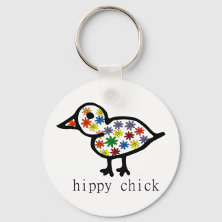Hippy Chick Sleutelhanger