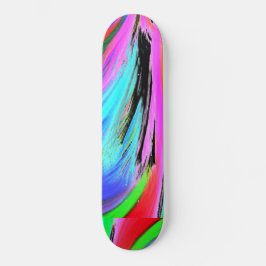 Hippy Color Wave Skateboard