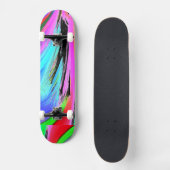 Hippy Color Wave Skateboard (Voorkant)