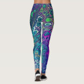 Hippy Dippy Trippy Leggings - Cool (Achterkant)