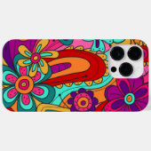 Hippy Floral Style Case-Mate iPhone Case (Achterkant (horizontaal))