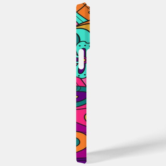 Hippy Floral Style Case-Mate iPhone Case (Achterkant / Rechts)