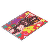 Hippy Flower child 60s-thema Notitieboek (Linkerzijde)