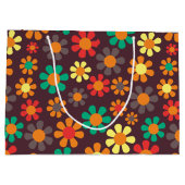 Hippy Flower Daisy Groot Cadeauzakje (Achterkant)