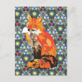 Hippy Fox Briefkaart (Voorkant)