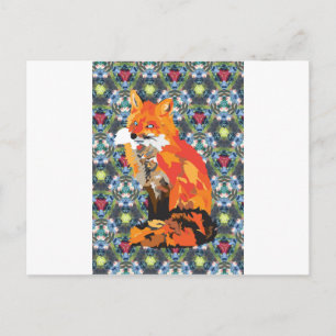 Hippy Fox Briefkaart