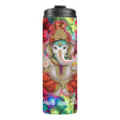 Hippy Ganesh Galaxy Thermal Tumbler 1990 Thermosbeker (Voorkant)