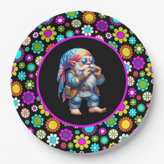 Hippy Gnome Paper Bord (Voorkant)