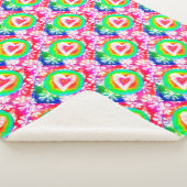 Hippy Heart Sherpa Deken (3/4)