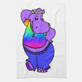 Hippy Hippo Theedoek (Verticaal)