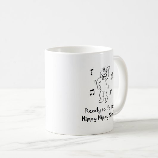 Hippy Hippy Shake Koffiemok (Voorkant rechts)