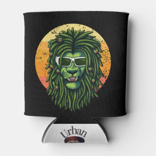 Hippy Lion King Blikjeskoeler (Voorkant)