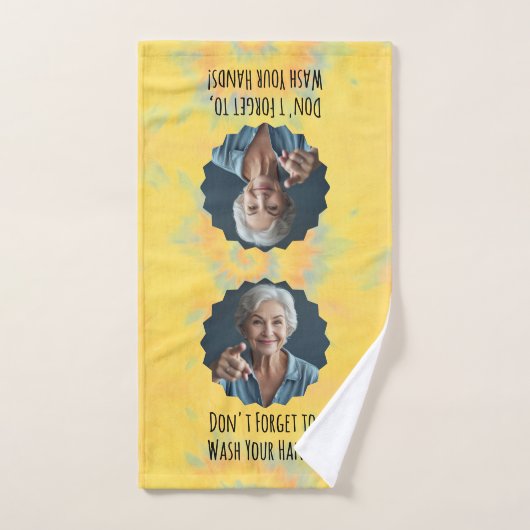 Hippy Moeder, was je handen Handdoek (Handdoek)