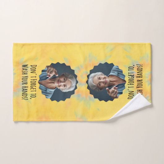 Hippy Mom, Wash your hands Handdoek (Handdoek)