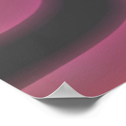 Hippy op de Retro van het Hart 60s Poster (Hoek)