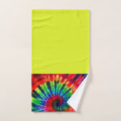 Hippy Peace Retro 60s Tie Dye Bad Handdoek (Handdoek)
