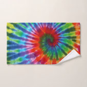 Hippy Peace Retro 60s Tie Dye Handdoek (Handdoek)