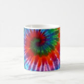 Hippy Peace Retro 60s Tie Dye Koffiemok (Center)