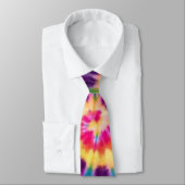 Hippy Peace Retro 60s Tie Dye Stropdas (Gebonden)