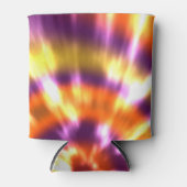 Hippy Peace Retro Tie Dye Colorful Boho Blikjeskoeler (Voorkant)