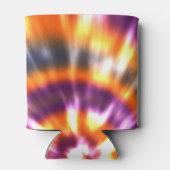 Hippy Peace Retro Tie Dye Colorful Boho Blikjeskoeler (Achterkant)