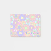 Hippy Retro Flowers Post-it® Notes (Voorkant)