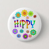 HIPPY RONDE BUTTON 5,7 CM (Voorkant)