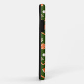 Hippy Santa en snoeprietpatroon Case-Mate iPhone Case (Achterkant/rechts)