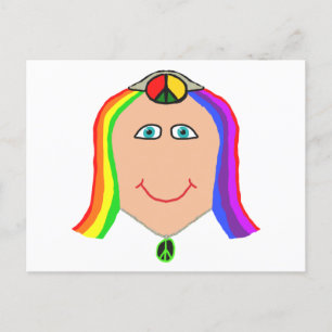 Hippy Smile Briefkaart