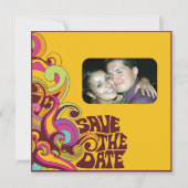 Hippy sparen de Uitnodiging van de Foto van de Dat (Voorkant)