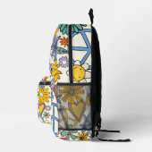 Hippy Stijl Bedrukte Rugzak (Rechts)