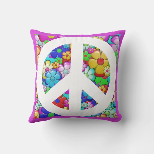 Hippy-stok Kussen (Achterkant)