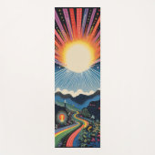 Hippy Sunrise Yogamat (Voorkant)