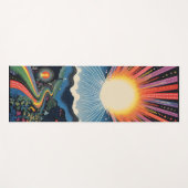 Hippy Sunrise Yogamat (Voorkant (horizontaal))