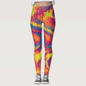 Hippy Swirls.... Leggings (Voorkant)
