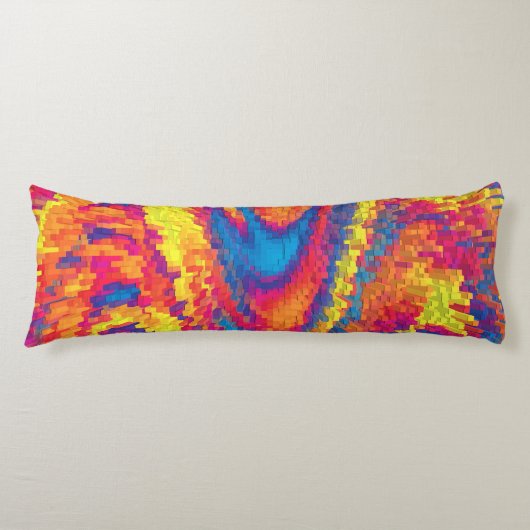 Hippy Swirls..... Lichaamskussen (Voorkant)