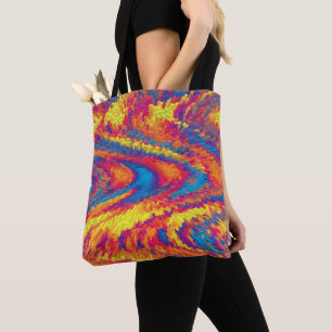 Hippy Swirls.... Tote Bag