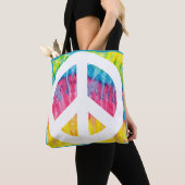 Hippy-Tas voor vredesbord Tote Bag (Dichtbij)